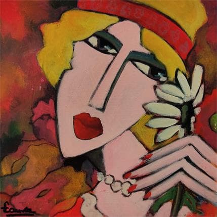 Peinture Je t'aime par Fauve | Tableau Figuratif Acrylique Scènes de vie