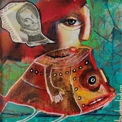 Peinture Son navigateur par Doudoudidon | Tableau Art Singulier Scènes de vie