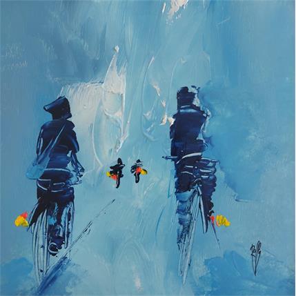 Painting Balade song by Raffin Christian | Painting Figurative Oil Life style