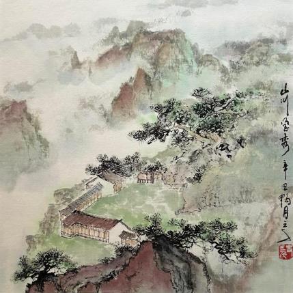 Peinture In the Mountain par Sanqian | Tableau