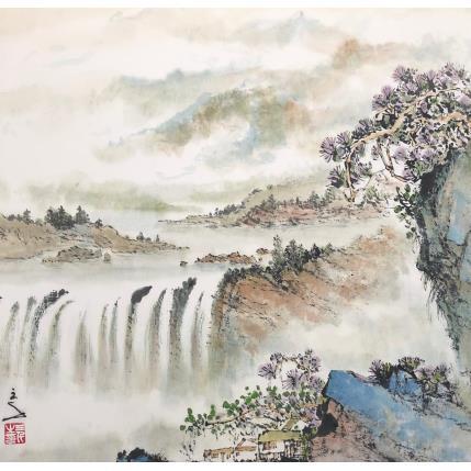 Peinture Flowing on par Sanqian | Tableau