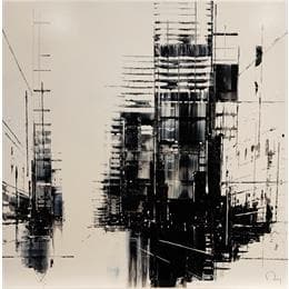 Peinture Anathema par Rey Julien | Tableau Abstrait Acrylique Urbain