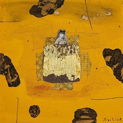 Peinture 36-92 par Boitier Thierry | Tableau Abstrait Acrylique Portraits