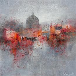 Peinture AWESOME par Coupette Steffi | Tableau Abstrait Acrylique Urbain