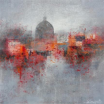 Peinture AWESOME par Coupette Steffi | Tableau Abstrait Acrylique Urbain