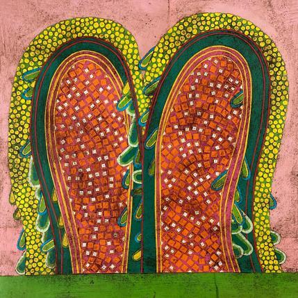 Peinture Willow par Ortiz Gustavo | Tableau  Collage