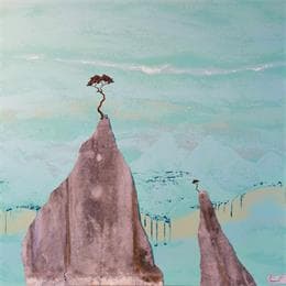 Pintura Partage por Lemonnier  | Pintura Raw art Landscapes, Minimalist