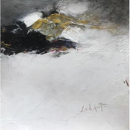 Peinture La neige recouvre tout par Dumontier Nathalie | Tableau  Huile