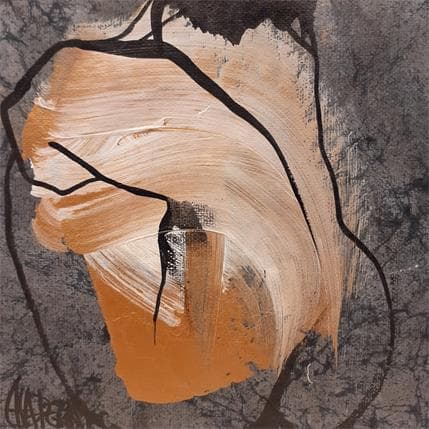 Painting Bigarré 6 by Chaperon Martine | Painting Figurative Acrylic Nude