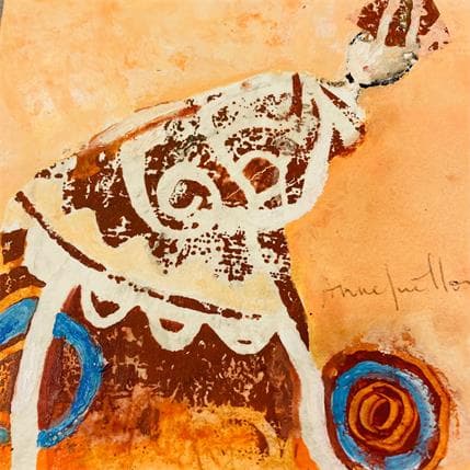 Peinture PArcourir les distances par Guillon Anne | Tableau