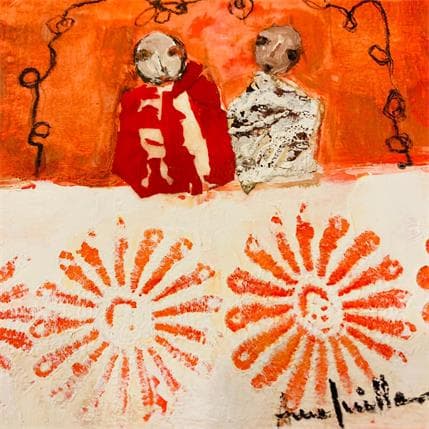 Peinture Motifs par Guillon Anne | Tableau