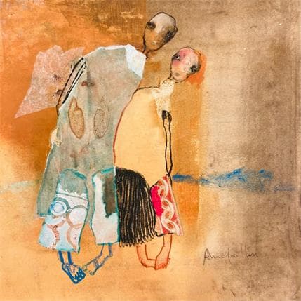 Painting Le goût du sable by Guillon Anne | Painting