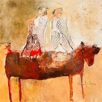 Painting Telles dentelles by Guillon Anne | Painting