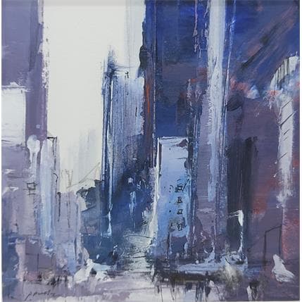 Gemälde Building von Poumelin Richard | Gemälde Figurativ Öl Urban