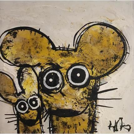 Peinture FIFY ET LAURY LES SOURIS par Maury Hervé | Tableau