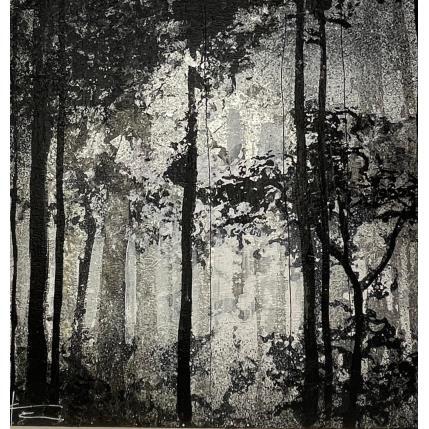 Peinture Forêt silencieuse 1 par Locoge Alice | Tableau  Acrylique