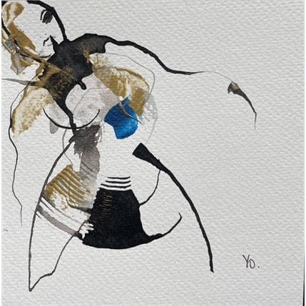 Peinture Parcourir la vie par YO | Tableau  Encre