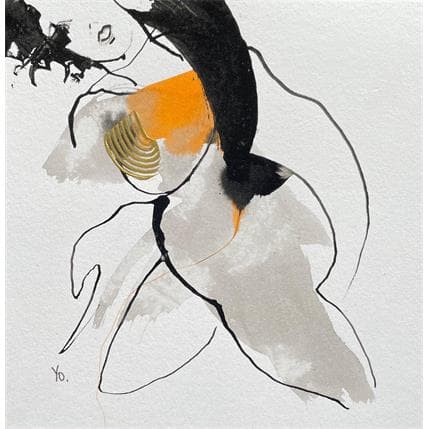 Peinture C'est la vie par YO | Tableau  Encre