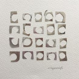 Peinture Malaise par Marjot Emily Jane  | Tableau Matiérisme Minimaliste