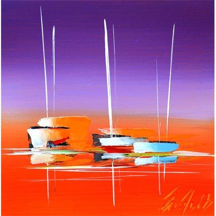 Peinture Poesie par Munsch Eric | Tableau Figuratif Acrylique Marine