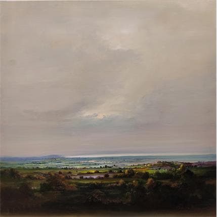 Peinture Playas de Cantabria 2 par Cabello Ruiz Jose | Tableau Figuratif Huile Paysages