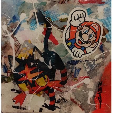 Painting Flamiaou by Nathy | Painting Pop-art Pop icons