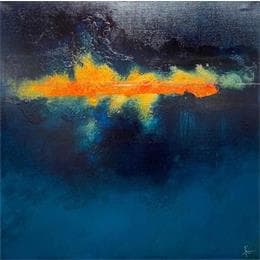 Painting Abstraction 80 by Hévin Christian | Painting Abstract Minimalist