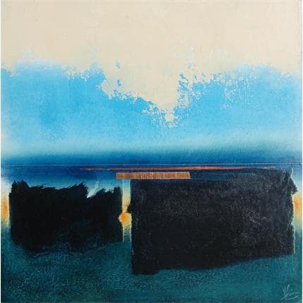 Peinture Abstraction #2741 par Hévin Christian | Tableau Abstrait minimaliste