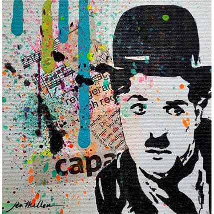 Peinture Charly par Miller Jen  | Tableau Street Art icones Pop, Portraits