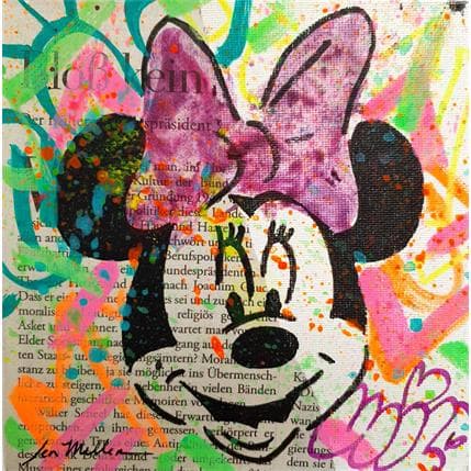 Peinture Minnie par Miller Jen  | Tableau Street Art icones Pop
