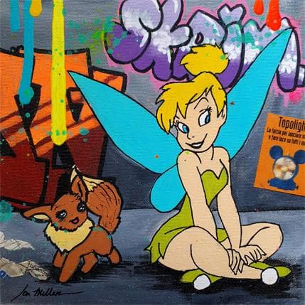 Peinture Fairy par Miller Jen  | Tableau Street Art icones Pop