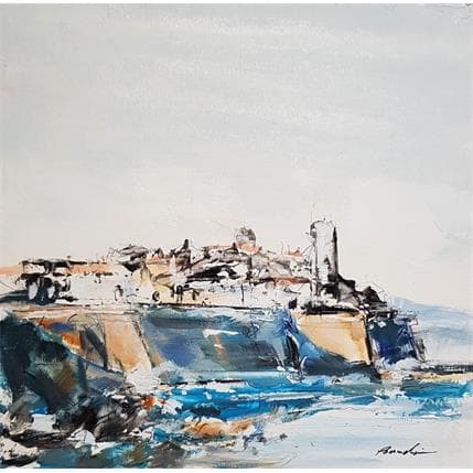 Peinture Antibes par Poumelin Richard | Tableau Figuratif Huile Marine