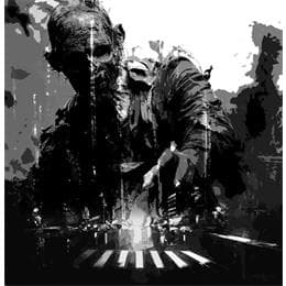 Pintura Walking dead manhattan por Castan Daniel | Pintura Figurative Oil Pop icons, Urban