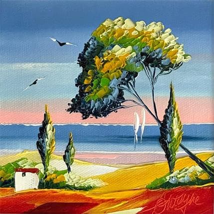 Peinture Horizon plaisir  par Fonteyne David | Tableau  Acrylique