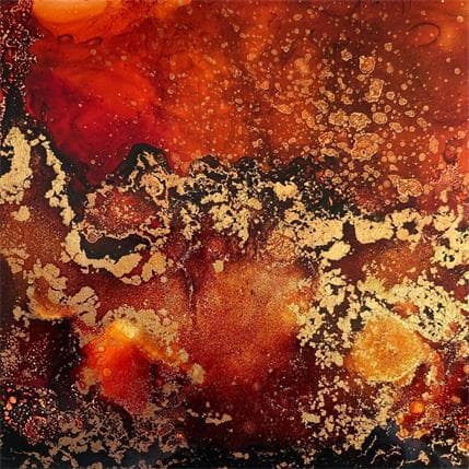 Peinture En attente du lendemain par Stephan Tatiana | Tableau Abstrait