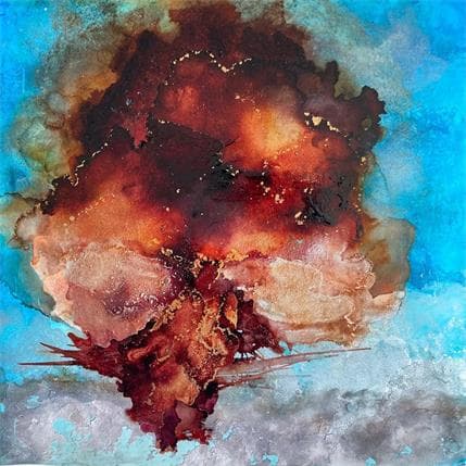 Peinture Une fin de soi par Stephan Tatiana | Tableau Abstrait