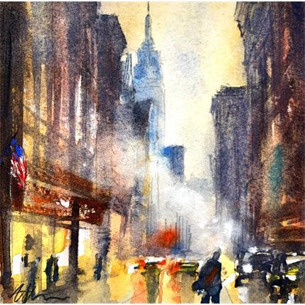 Peinture Distant Empire par Jones Henry | Tableau  Aquarelle