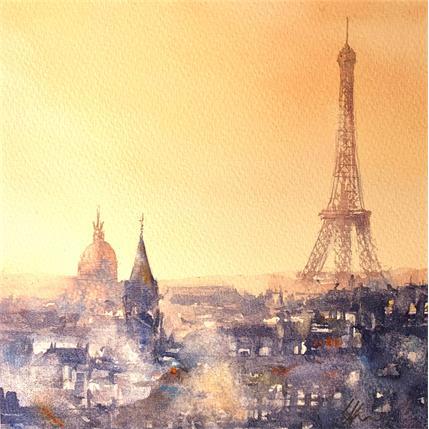 Painting La tour Eiffel  by Jones Henry | Painting  Watercolor Pop icons