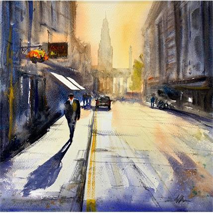 Peinture St Martin's Lane, London  par Jones Henry | Tableau  Aquarelle