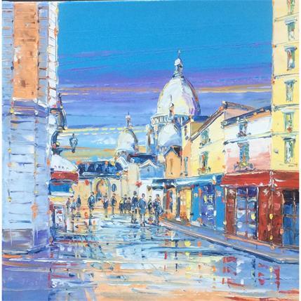 Painting Montmartre après la pluie by Corbière Liisa | Painting