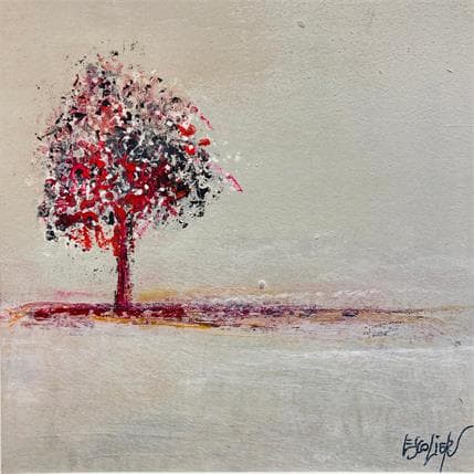 Pintura Une graine a grandi por Escolier Odile | Pintura