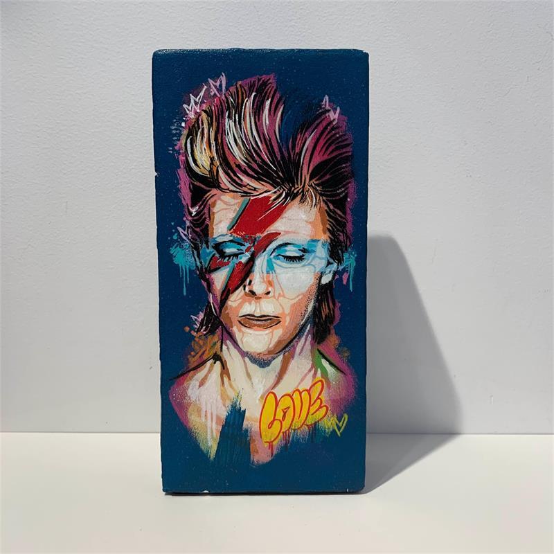 Sculpture Bowie Aladdin sane par Sufyr | Sculpture Street art Objets détournés icones Pop