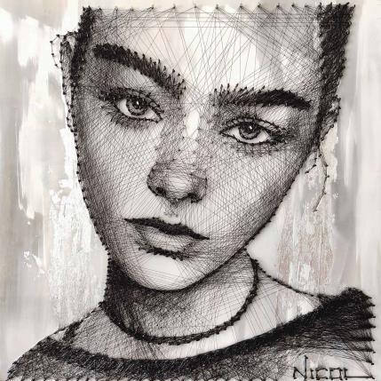 Peinture Sonya par Vacaru Nicoleta  | Tableau Figuratif Portraits