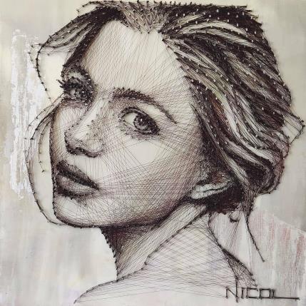 Peinture Lisa par Vacaru Nicoleta  | Tableau Figuratif Portraits