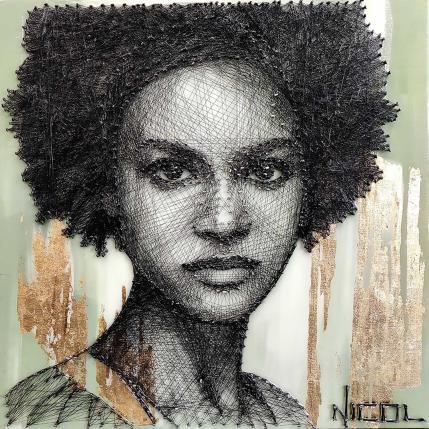 Peinture Luna par Vacaru Nicoleta  | Tableau Figuratif Portraits