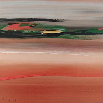 Peinture Le retour par Guy Viviane  | Tableau Abstrait Huile Minimaliste