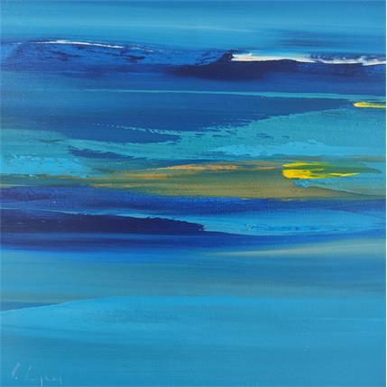 Peinture Terre des Noés par Guy Viviane  | Tableau Abstrait Huile Minimaliste