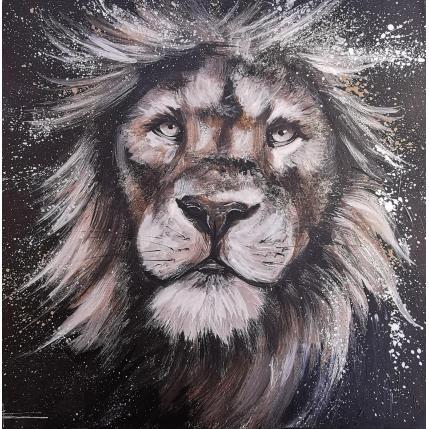 Peinture Lion par Locoge Alice | Tableau  Acrylique