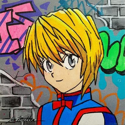Peinture Kurapika par Miller Jen  | Tableau Street Art icones Pop
