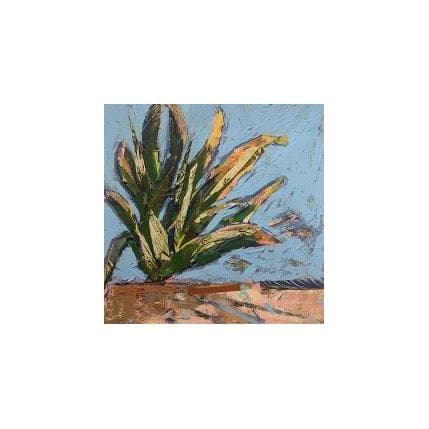 Painting Blue Agave by Carrillo Cindy  | Painting Figurative Landscapes